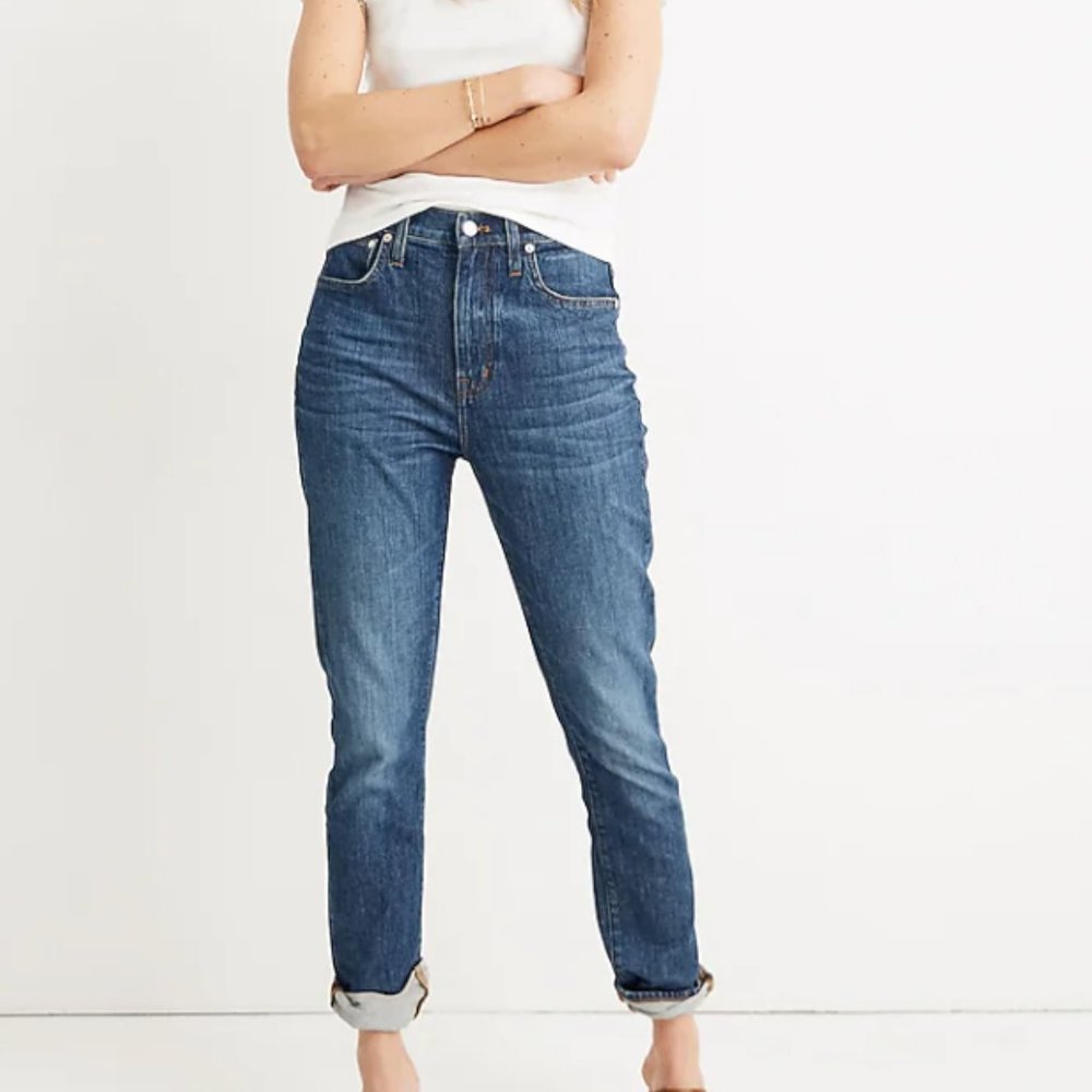 Madewell High Rise Slim Boyjean - Eco Edition, Size 26